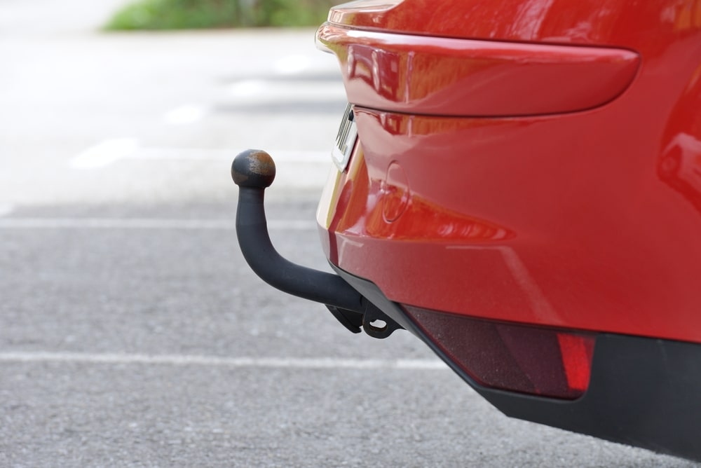 Smart car trailer hitch