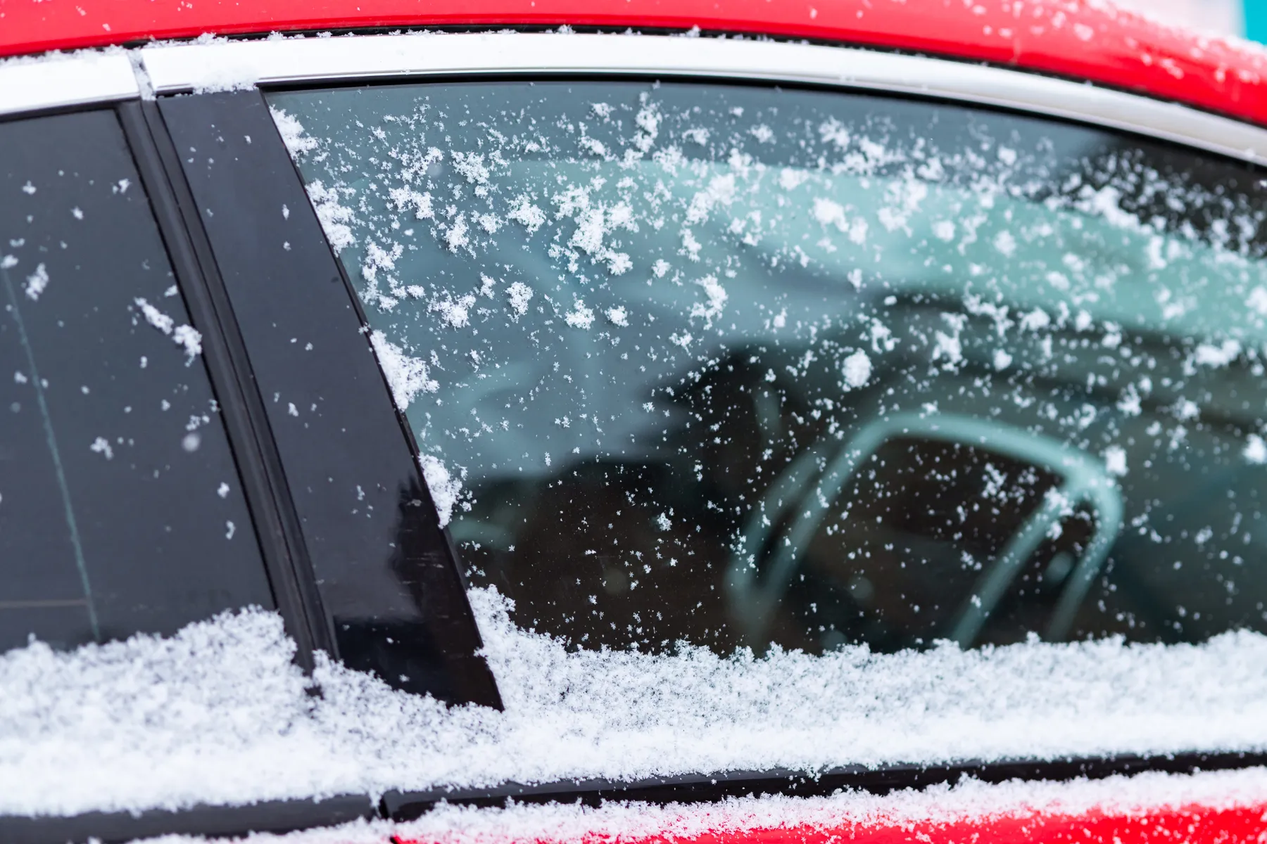 car interior winter